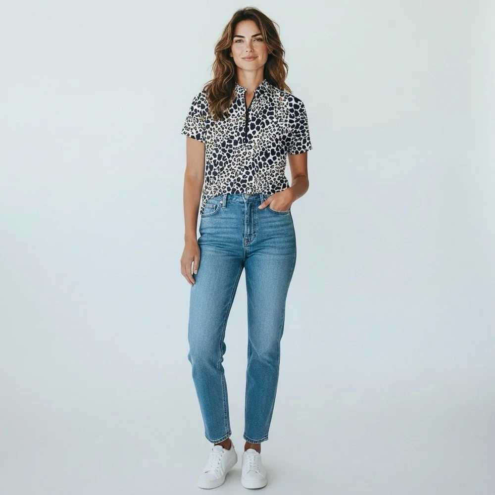 Tail Golf women’s 3/4 zip polo top size extra small - Picture 7 of 7